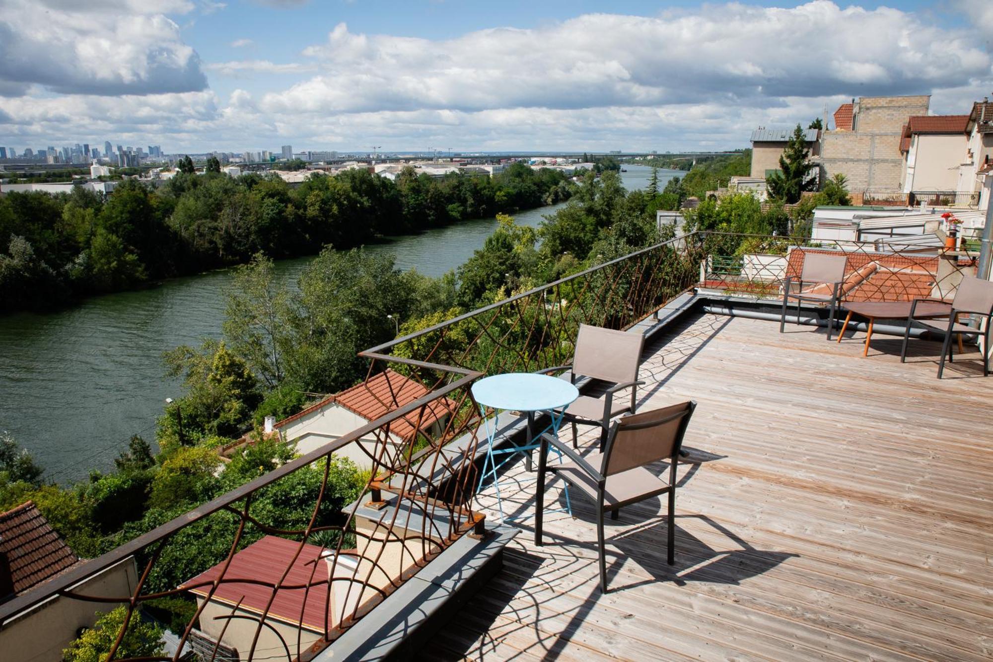 Bed and Breakfast L'Atelier Sur Seine à Épinay-sur-Seine Extérieur photo
