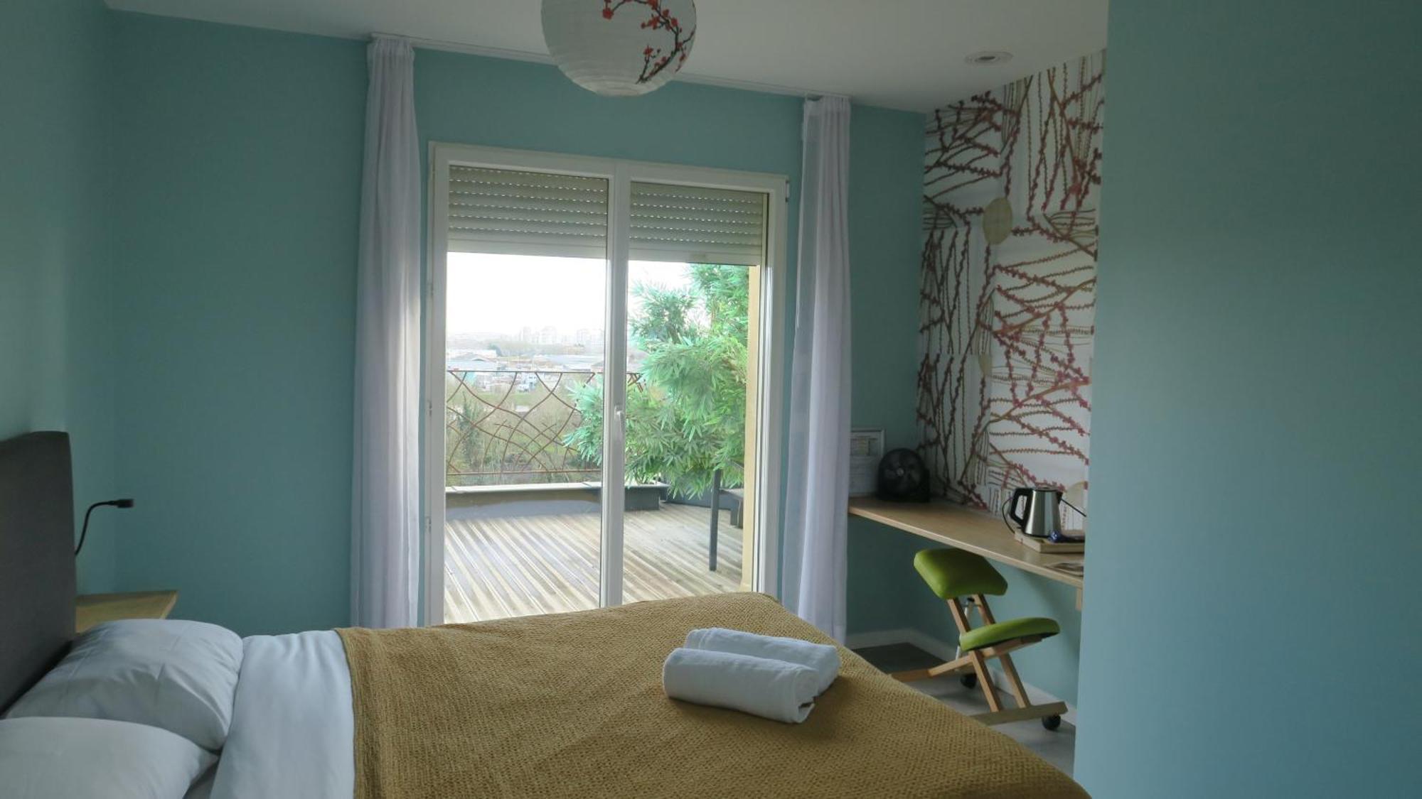 Bed and Breakfast L'Atelier Sur Seine à Épinay-sur-Seine Chambre photo